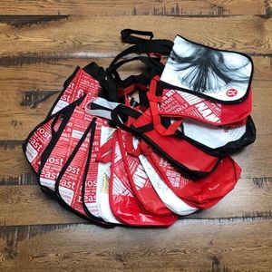 Lot of 15 small Lululemon bags